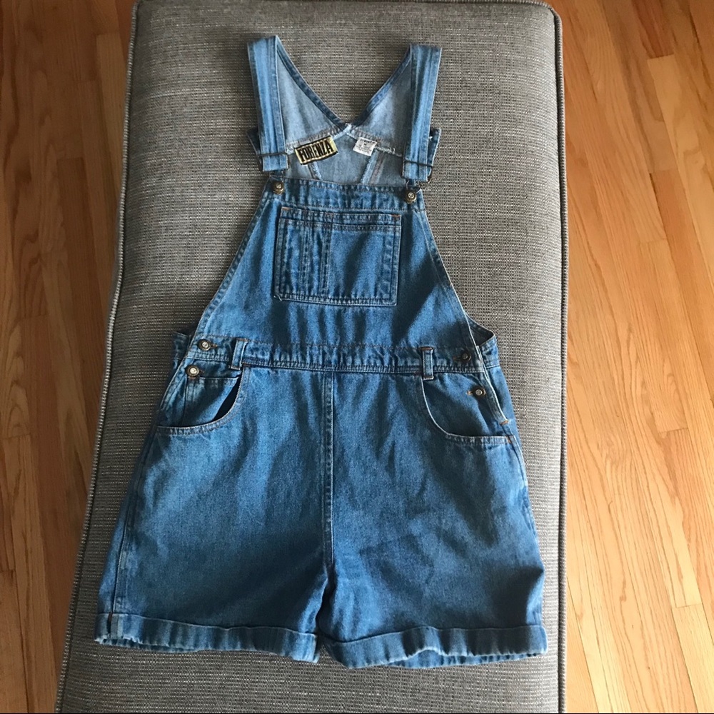 Denim Overalls